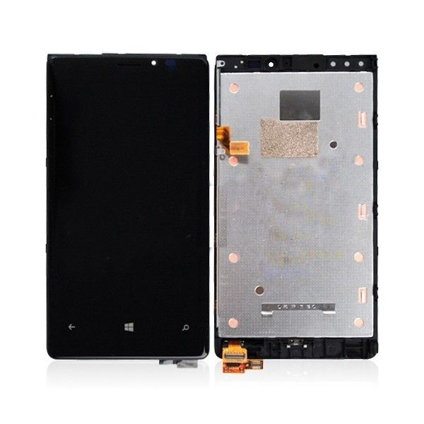 Gloednieuwe 4.5 Duim Zwart Nokia Lumia 920 LCD Assemblage met Kader
