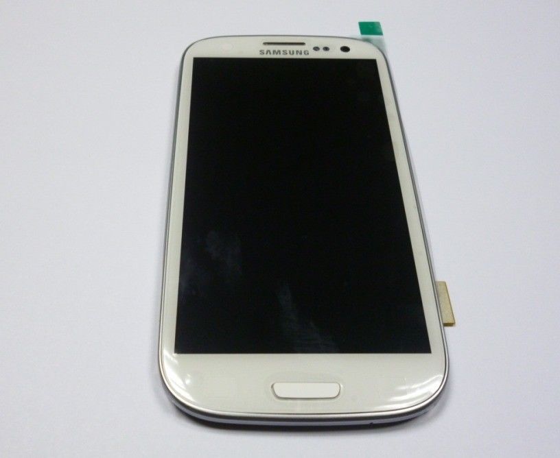 IPS het de Aanrakingsscherm van Samsung LCD met kader voor S3 i9300 LCD met Becijferaarwit