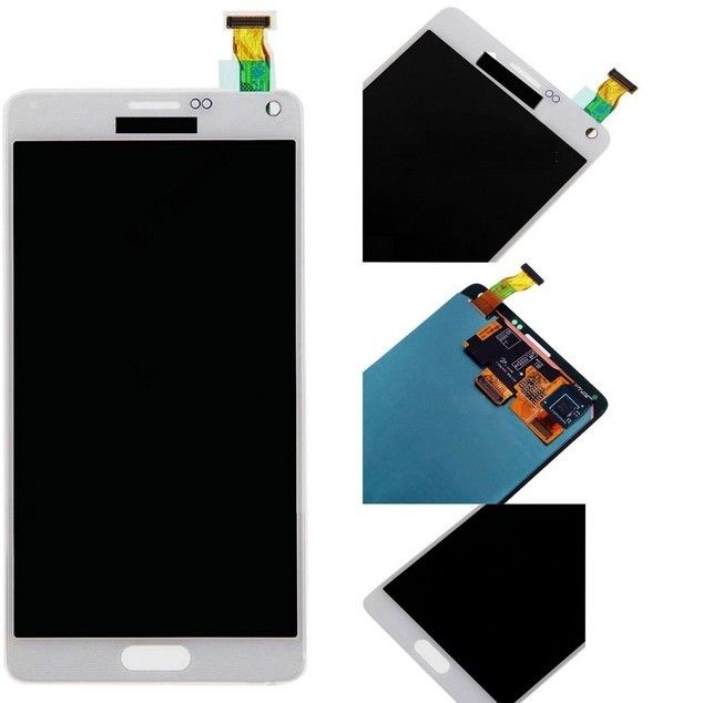 5.7 Duim van Samsung LCD het Scherm voor Nota 4 LCD met het Wit van de Becijferaarassemblage